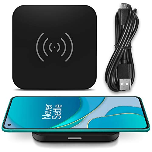 Wireless Charger QI-Zertifizierte Kabellose Induktive Ladestation 15W 10W 7,5W 5W kompatibel mit Sony Xperia XZ3 XZ2 und Allen QI fähigen Smartphones, Modell:M01_10W_Schwarz von UC-Express