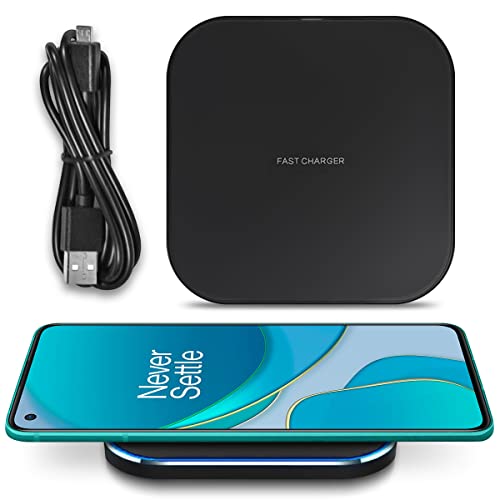 Wireless Charger QI-Zertifizierte Kabellose Induktive Ladestation 15W 10W 7,5W 5W kompatibel mit Sony Xperia XZ3 XZ2 und Allen QI fähigen Smartphones, Modell:M02_10W_Schwarz von UC-Express