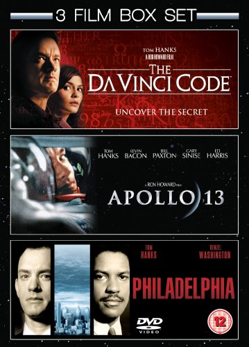 Apollo 13/Philadelphia/Da Vinci Code [3 DVDs] [UK Import] von UCA