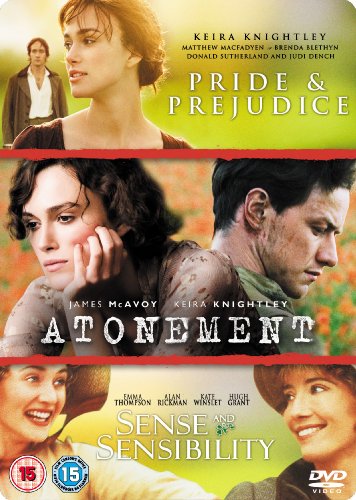 Atonement / Pride and Prejudice / Sense and Sensibility [3 DVDs] [UK Import] von UCA