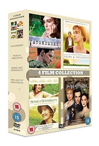 Atonement / The Age Of Innocence / Pride And Prejudice / Sense And Sensibility [DVD] von UCA