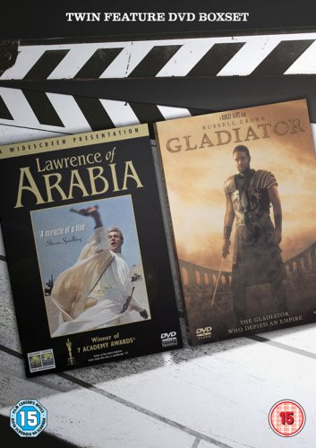 Lawrence of Arabia/Gladiator [2 DVDs] [UK Import] von UCA