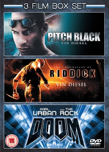 Pitch Black/Doom/Chronicles of Riddick [3 DVDs] [UK Import] von UCA