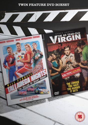 Talladega Nights/40 Year Old Virgin [2 DVDs] [UK Import] von UCA