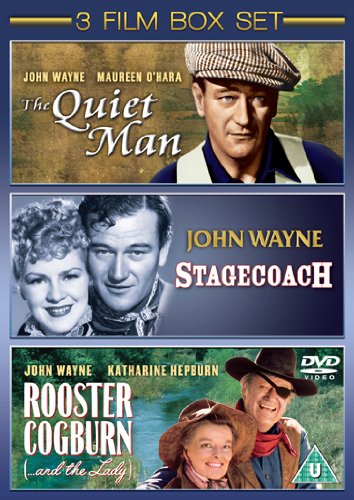 The Quiet Man/Rooster Cogburn/Stagecoach [3 DVDs] [UK Import] von UCA