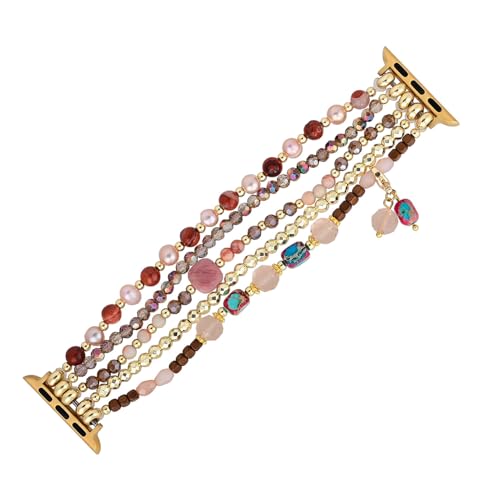 UCK-KIT Boho Uhrenarmband Kompatibel Mit for Apple Watch, 38MM 40MM 41MM Ersatzband Für Iwatch Serie 9/8/7/6/5/4/3/2/1/SE, Für Frauen Mädchen,38/40mm/41mm M UCK-KIT Boho Uhrenarmband Kompatibel Mit for Apple Watch, 38MM 40MM 41MM Ersatzband Für Iwatch Serie 9/8/7/6/5/4/3/2/1/SE, Für Frauen Mädchen,38/40mm/41mm M von UCK-KIT