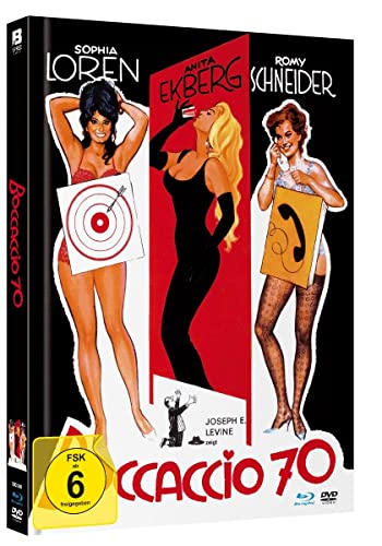 Boccaccio 70 - Limited Mediabook (Ungekürzte Kino-Langfassung, komplett restauriert, 16-seitiges Booklet) (Blu-ray+DVD) von UCM.ONE (Soulfood)