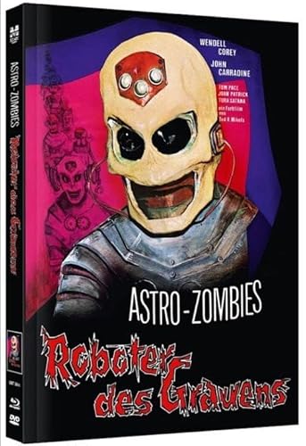Astro-Zombies - Roboter des Grauens (Blu-ray+DVD) - Mediabook - Limited Ed. 500 Stück - UNCUT - Kult-Trashgranate von Ted V. Mikels - Mit John Carradine und Tura Satana. von UCM.ONE