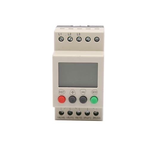 JVR1000-A LCD Dreiphasig Einstellbarer Phasenfolge-Spannungsregler Spannungsüberwachungsrelais 1St von UCSQZGUW