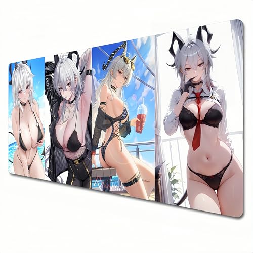 UCVJXDEM Wuthering Waves Mauspad, XL-RGB-Gaming-Mauspad, 800 x 300 cm, geeignet für Tastatur-Pads und Schreibtischunterlagen für das Heimbüro, Zani (A04, XL) von UCVJXDEM