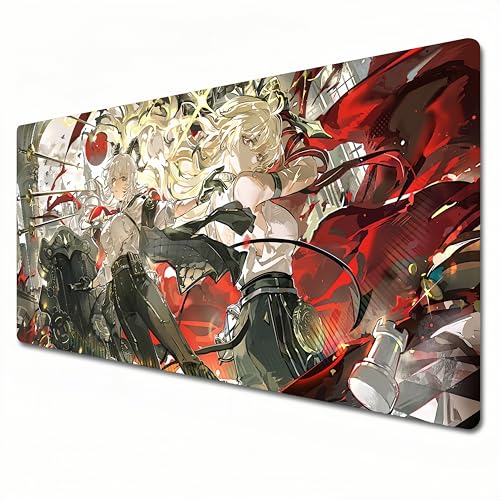UCVJXDEM Wuthering Waves Mauspad, XXL-RGB-Gaming-Mauspad, 900 x 400 cm, geeignet für Tastatur-Pads und Schreibtischunterlagen für das Heimbüro. Zani (A03, XXL) von UCVJXDEM