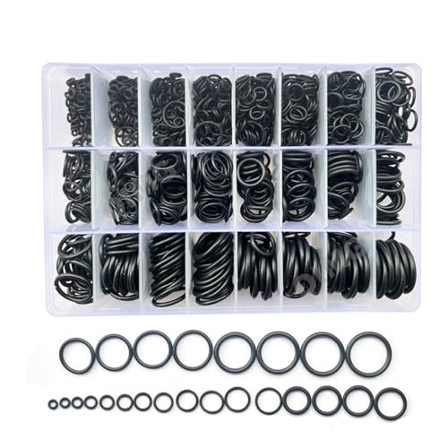 1200/740-teiliges Dichtungsset aus Nitrilkautschuk, O-Ring-Dichtungen for Auto-, Fahrzeug-, Wasserhahn- und Hochdruckreiniger(740pcs) von UDAMX