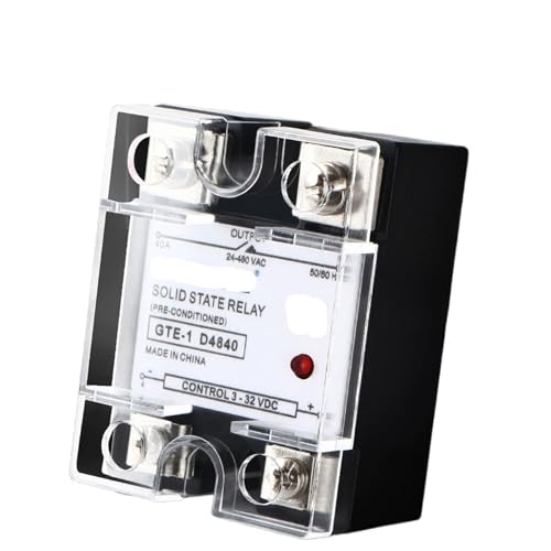 Halbleiterrelaismodul 10 A 25 A 40 A 50 A 60 A 80 A 100 A DC zu AC AC zu AC DC zu DC 24–380 V AC Einphasen-Steuerrelais(AC control AC,100A) von UDAMX