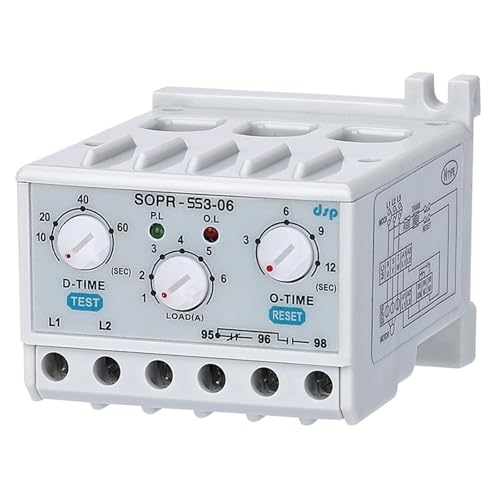SOPR-SS3-220 Elektronisches Überlastrelais Motorschutz Thermische Überlast(5-60A) von UDAMX