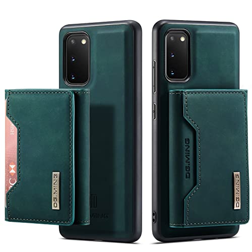 UDBKKDX 2 in 1 Handyhülle für Samsung Galaxy A13 5G, abnehmbare Brieftasche und magnetische Adsorption Hülle Mattes Leder Ständer case Cover von UDBKKDX