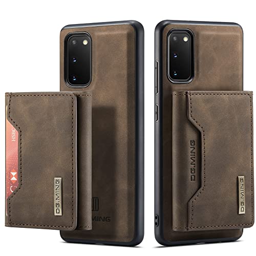 UDBKKDX 2 in 1 Handyhülle für iPhone 11 Pro Max, abnehmbare Brieftasche und magnetische Adsorption Hülle Mattes Leder Ständer case Cover von UDBKKDX