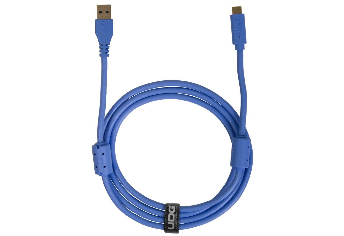 UDG Audio-Kabel, USB 3.0 C-A Blue Straight 1,5m U98001LB - Kabel für DJs von UDG