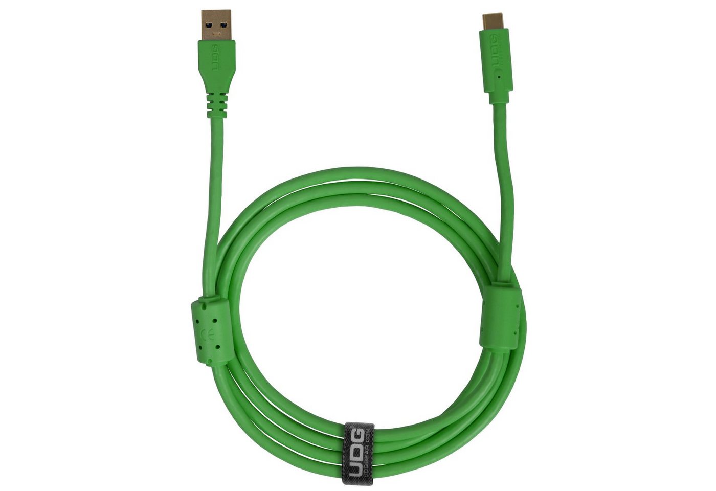 UDG Audio-Kabel, USB 3.0 C-A Green Straight 1,5m U98001GR - Kabel für DJs von UDG