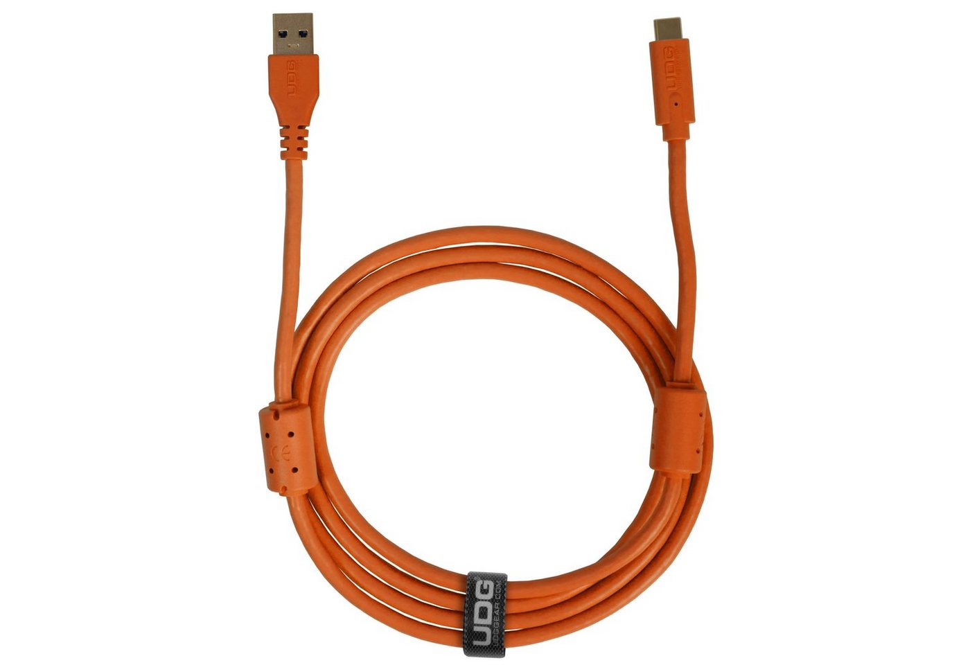 UDG Audio-Kabel, USB 3.0 C-A Orange Straight 1,5m U98001OR - Kabel für DJs von UDG