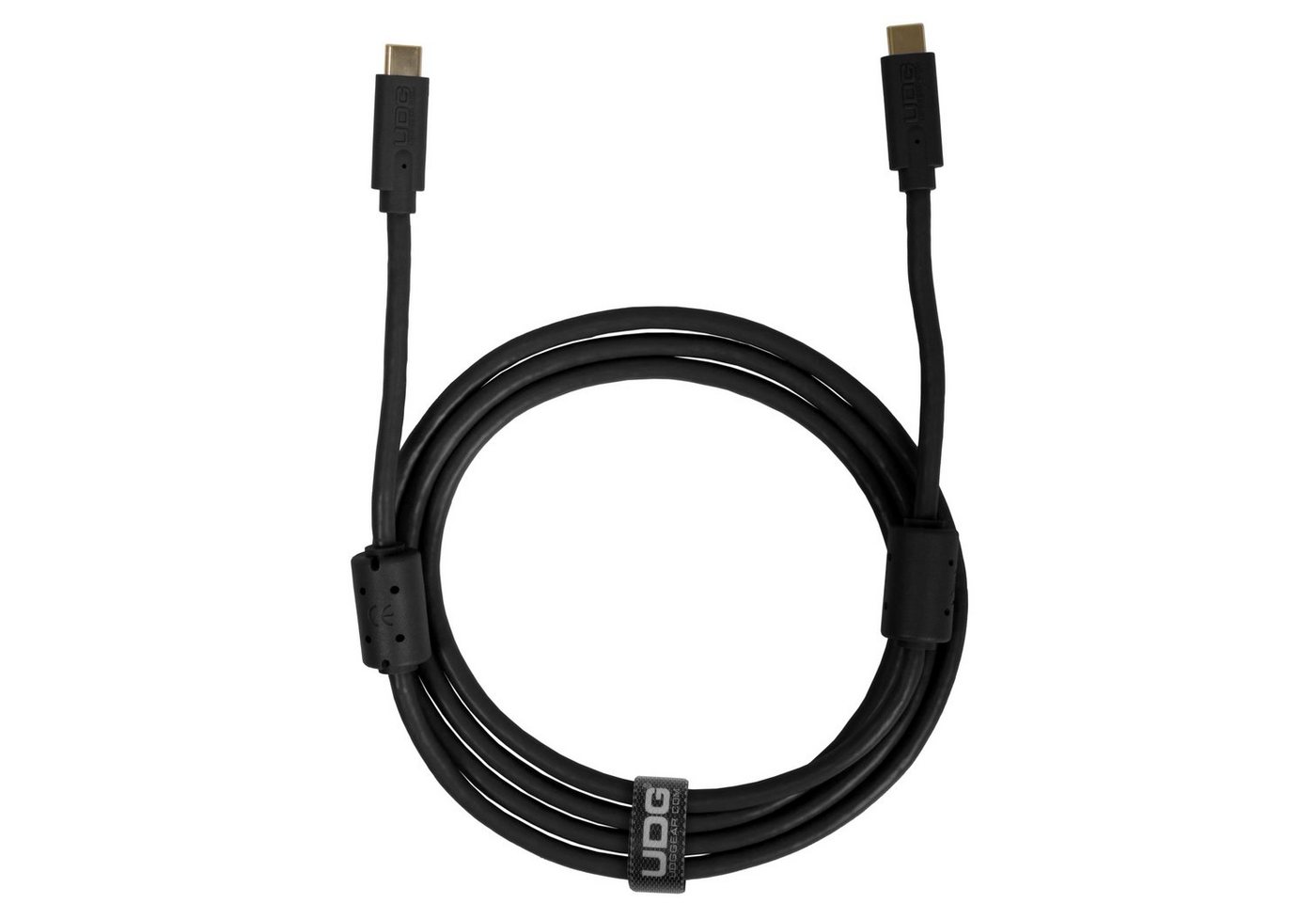 UDG Audio-Kabel, USB 3.2 C-C Black Straight 1,5m U99001BL - Kabel für DJs von UDG