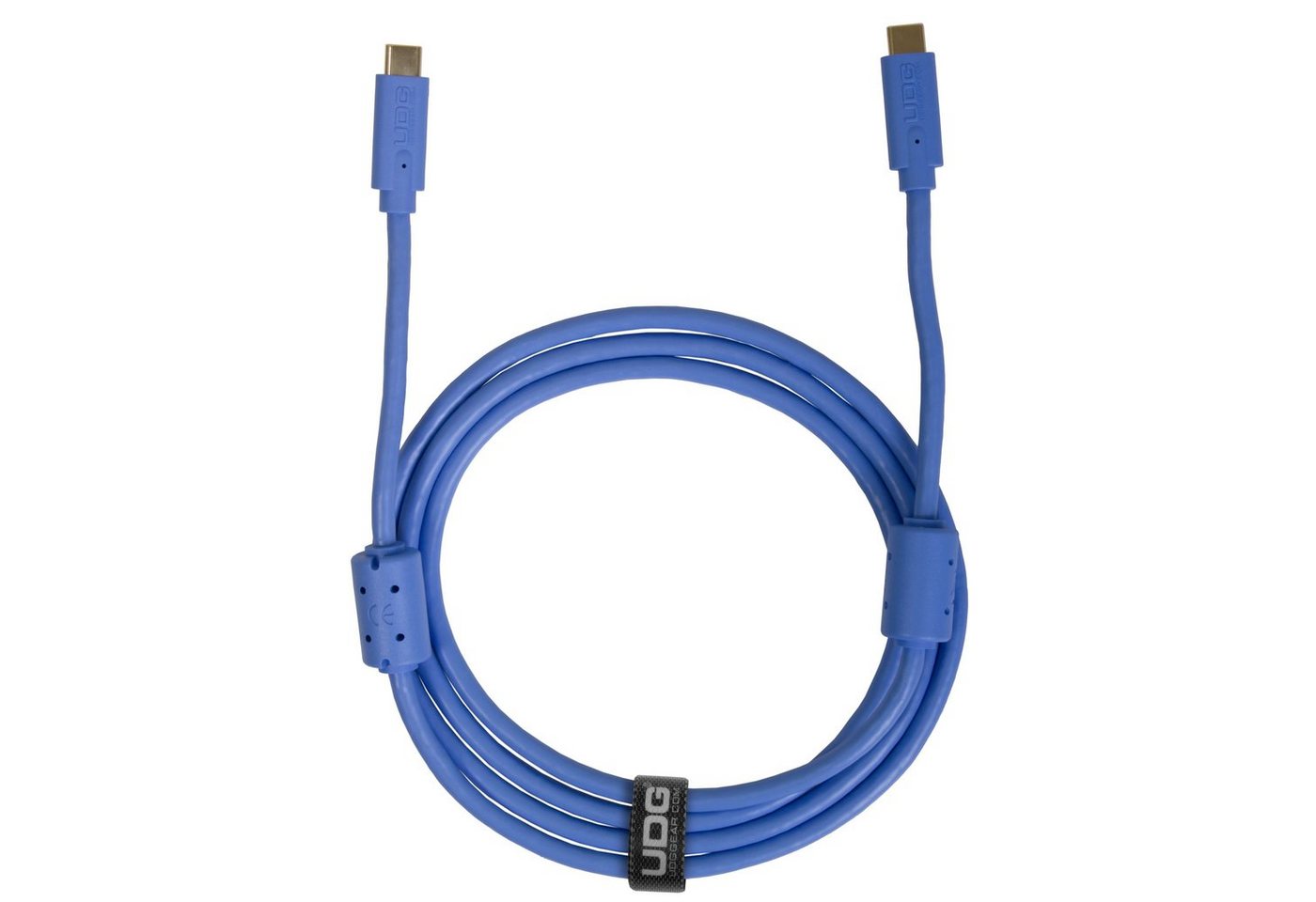 UDG Audio-Kabel, USB 3.2 C-C Blue Straight 1,5m U99001LB - Kabel für DJs von UDG