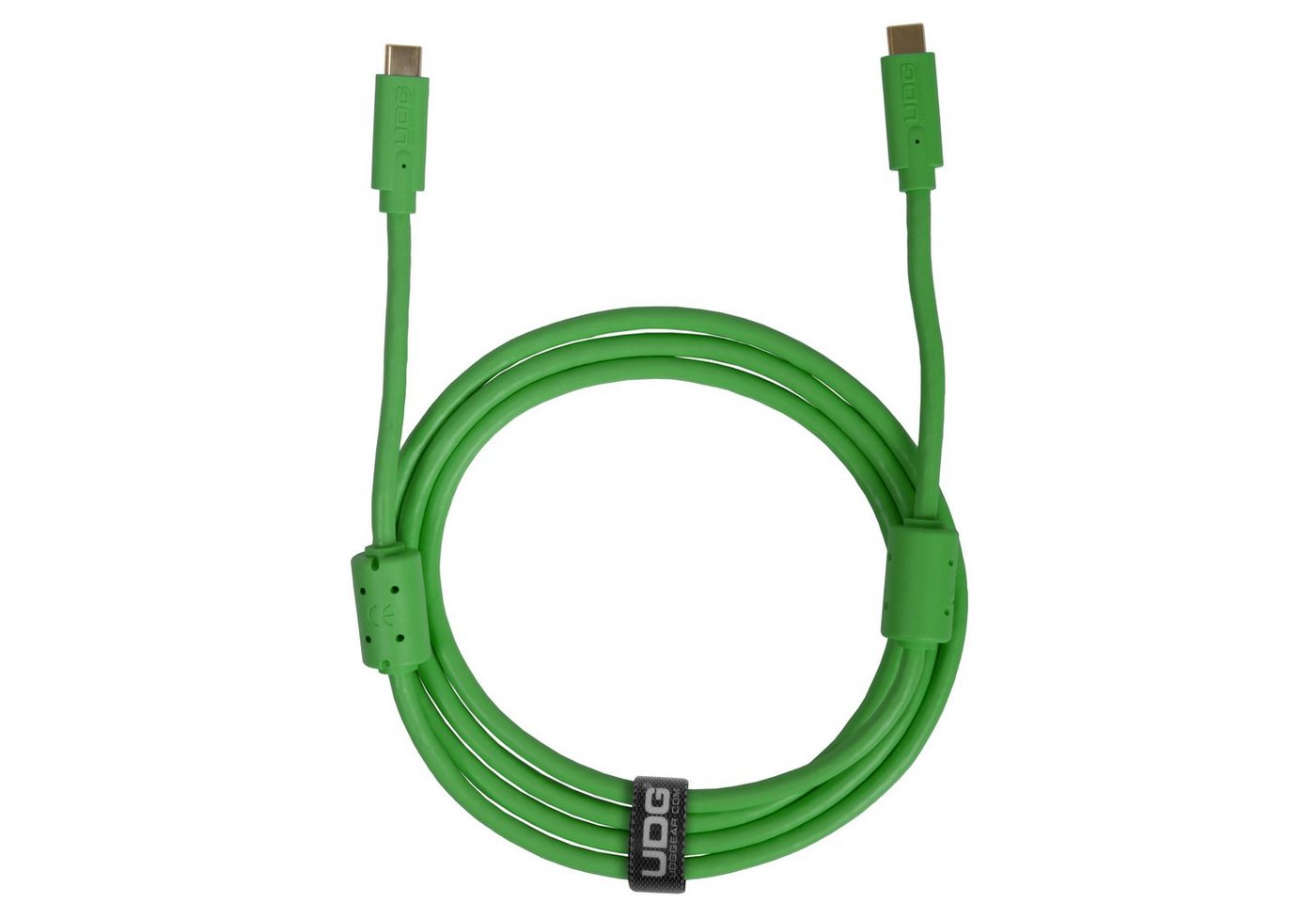 UDG Audio-Kabel, USB 3.2 C-C Green Straight 1,5m U99001GR - Kabel für DJs von UDG