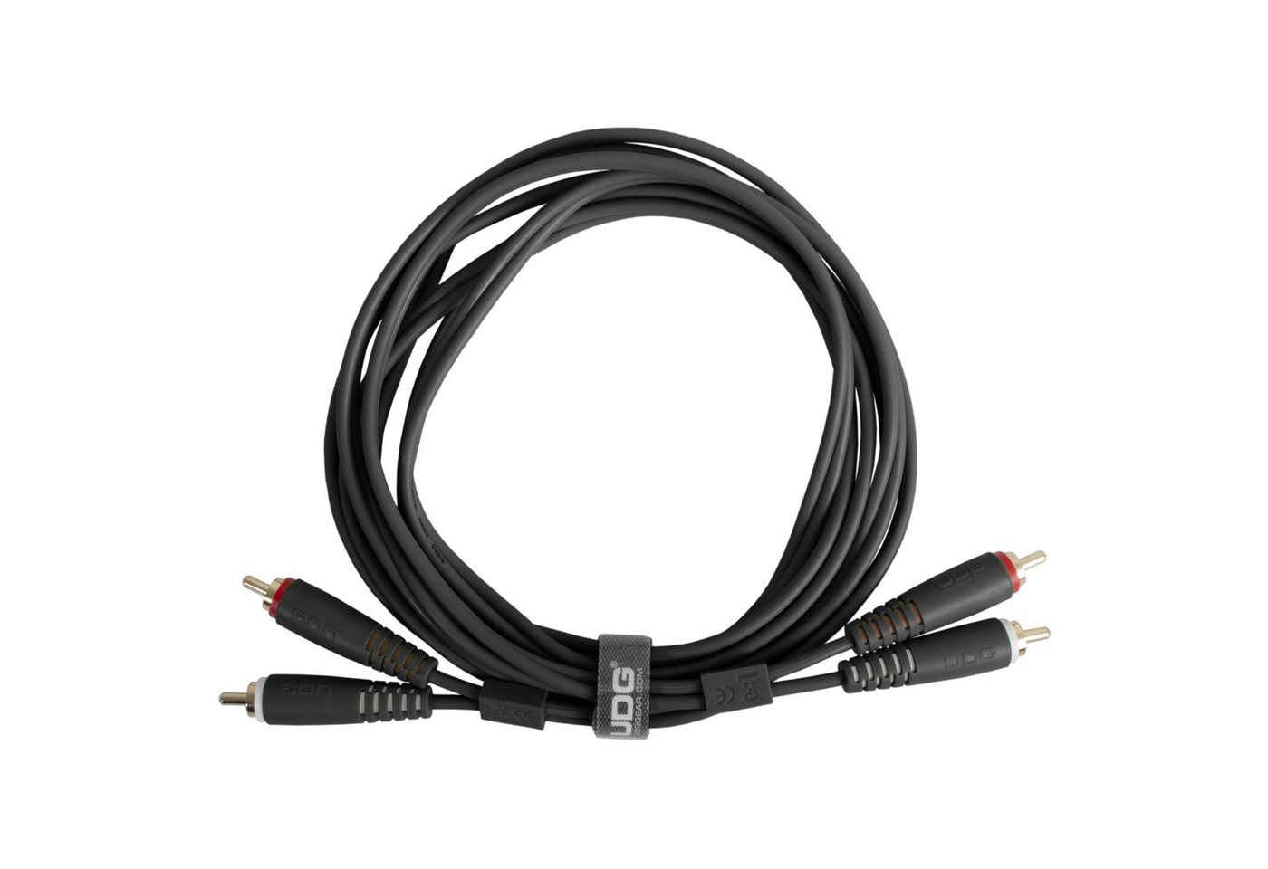 UDG Audio-Kabel, Ultimate Audio Cable RCA-RCA Black 3,0 m Straight U97003BL - Kabel f von UDG