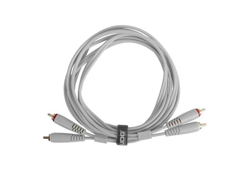 UDG Audio-Kabel, Ultimate Audio Cable RCA-RCA White 3,0 m Straight U97003WH - Kabel von UDG