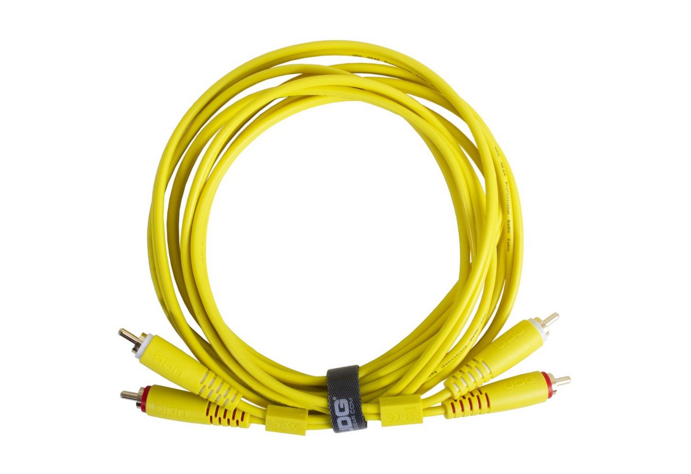 UDG Audio-Kabel, Ultimate Audio Cable RCA-RCA Yellow 3,0 m Straight U97003YL - Kabel von UDG