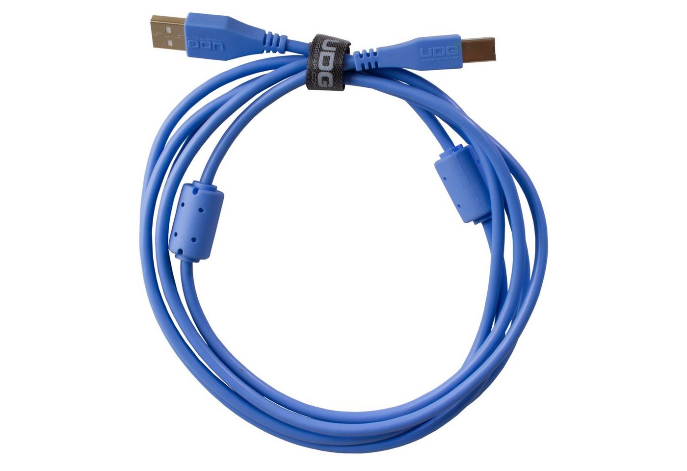 UDG Audio-Kabel, Ultimate Audio Cable USB 2.0 A-B Blue Straight 1m (U95001LB) - Kabel von UDG