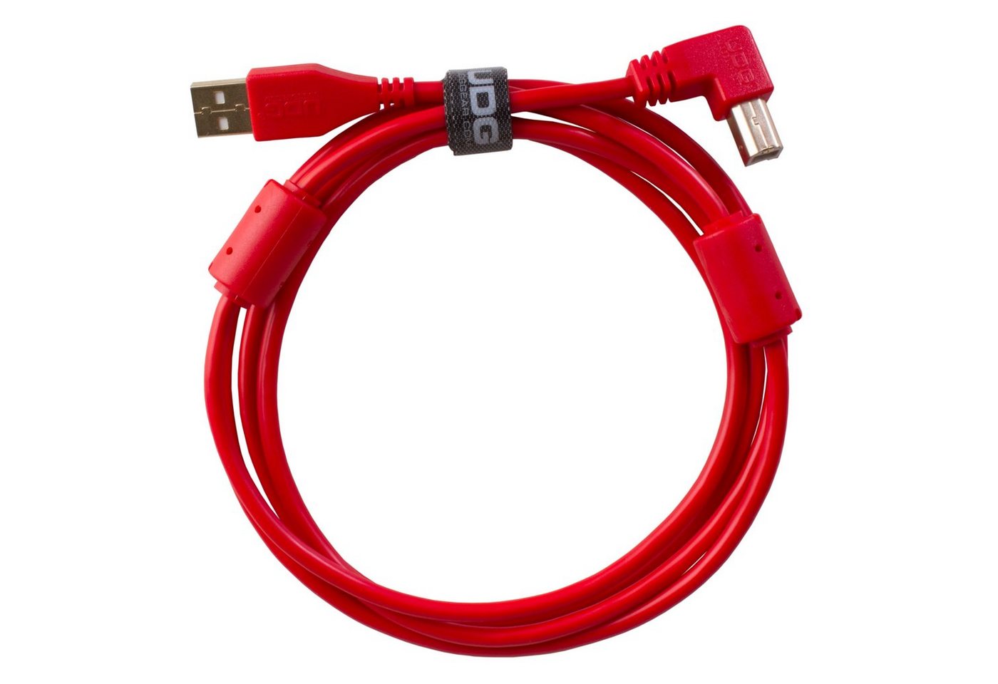 UDG Audio-Kabel, Ultimate Audio Cable USB 2.0 A-B Red Angled 2m (U95005RD) - Kabel fü von UDG