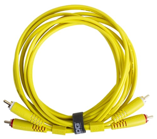 UDG Audiokabel-Set RCA - RCA Gelb Gerade 1,5m von UDG