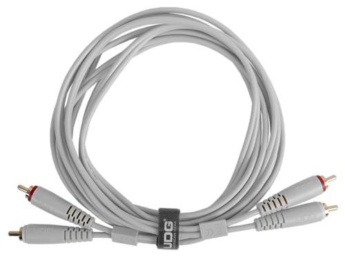 UDG Audiokabel-Set RCA - RCA weiß gerade 3m UDG Audiokabel-Set RCA - RCA weiß gerade 3m von UDG