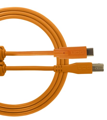 UDG Ultimate Cable USB 2.0 Type C-B Straight 1.5M (Orange) von UDG