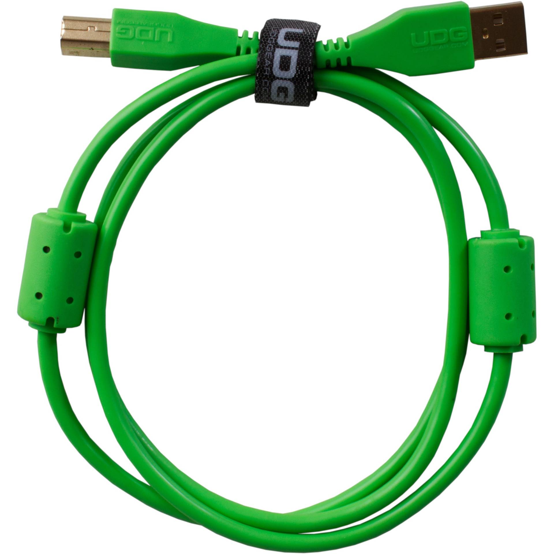 UDG U95001GR 1-metre Audio Cable USB 2.0 A-B, straight (green) von UDG