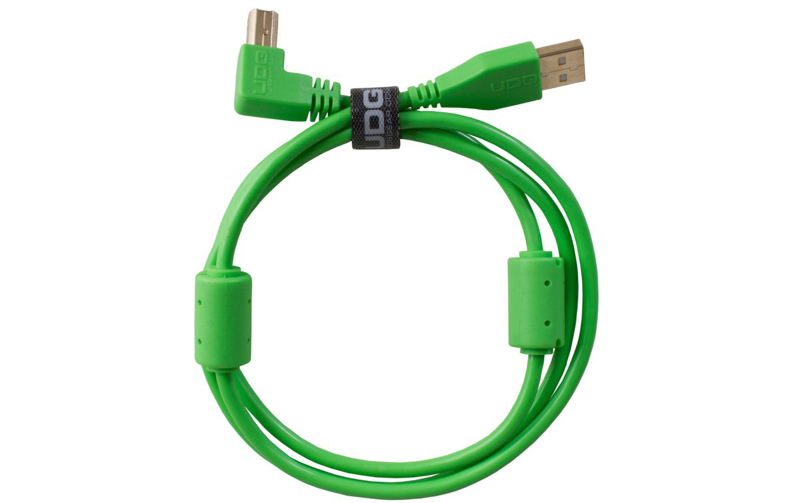 UDG Ultimate Audio Cable USB 2.0 A-B Green Angled 2m  (U95005GR) von UDG