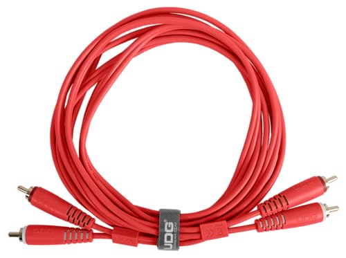 UDG Ultimate Cable RCA - RCA Straight 1.5m (Red) von UDG