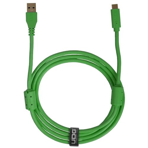 UDG Ultimate Cable USB 3.0 Type C-A Straight 1.5m (Green) von UDG
