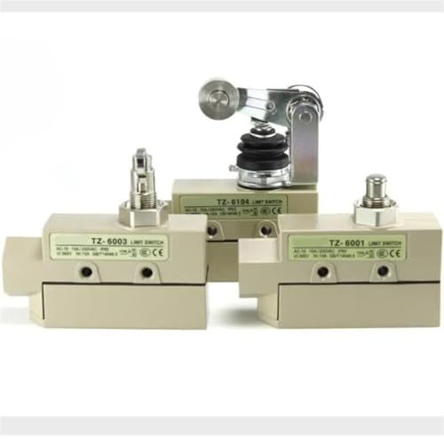 2 x horizontaler Mikro-Endschalter TZ-6001 TZ-6002 TZ-6003 TZ-6004 TZ-6101 TZ-6102 TZ-6103 TZ-6104 TZ-6106 TZ-6143(TZ-6001, 2 Stück) von UDHBJEBQ