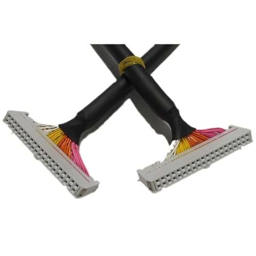 UDHBJEBQ IDE-Kabel 10P 14P 16P 20P 26P 30P 34P 40P 50P 64P Abschirmung FC-2 * 15 2,54 mm Flachkabel FC-10P FC-14P FC-16P FC-20P FC-26P FC-50P(30cm,FC-50P IDE 50P) von UDHBJEBQ
