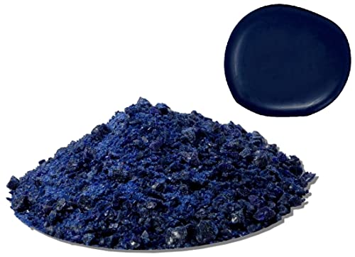 100 g Siegelwachs-Granulat elastisch Kobaltblau - weich und flexibel von UDIG
