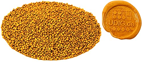 Perlensiegellack Gold Nr. 8710-100 g, Siegellack Granulat Gelbgold für brechende Siegel von UDIG
