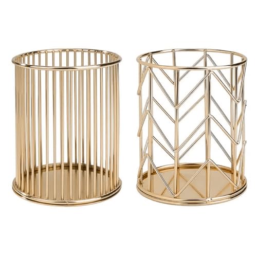 2 Stück Metallstifthalter, Multifunktions-Stifthalter, Desktop-Speichervorräte Können Für Make-Up-Bürsten Und Schreibwarenstifte Verwendet Werden. 2 Stück Metallstifthalter, Multifunktions-Stifthalter, Desktop-Speichervorräte Können Für Make-Up-Bürsten Und Schreibwarenstifte Verwendet Werden. von UDNFHL