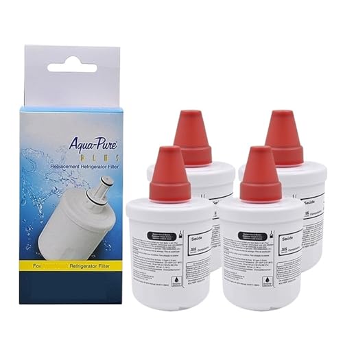 DA29-00003G Kühlschrank-Wasserfilter, Ersatz, Kompatibel Mit Samsung, DA29-00003G, DA29-00003B, DA29-00003A, Aqua-Pure Plus Ersatz, Kühlschrankzubehör(4 PCS) von UDXVUXCX