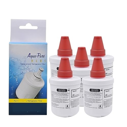 DA29-00003G Kühlschrank-Wasserfilter, Ersatz, Kompatibel Mit Samsung, DA29-00003G, DA29-00003B, DA29-00003A, Aqua-Pure Plus Ersatz, Kühlschrankzubehör(5 PCS) von UDXVUXCX
