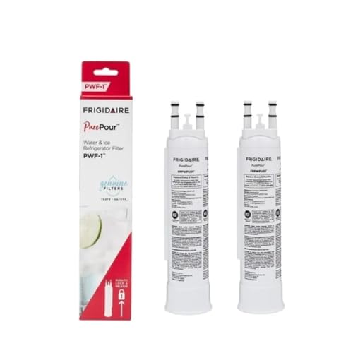 Ersatz-Kühlschrank-Wasserfilter FPPWFU01, Kompatibel Mit PWF-1 (FPPWLU01), Kompatibel Mit Frigidaire, Pure Pour, Ultra II (PAULTRA2), Kühlschrankzubehör(2pcs) von UDXVUXCX