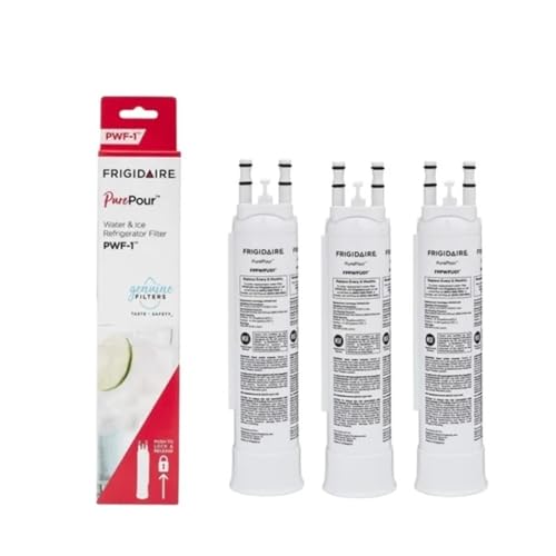 Ersatz-Kühlschrank-Wasserfilter FPPWFU01, Kompatibel Mit PWF-1 (FPPWLU01), Kompatibel Mit Frigidaire, Pure Pour, Ultra II (PAULTRA2), Kühlschrankzubehör(3pcs) von UDXVUXCX