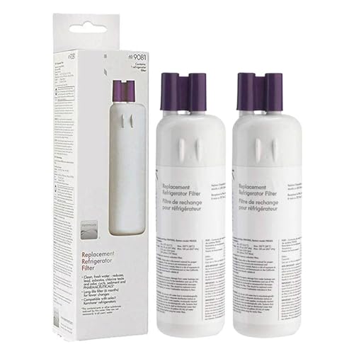 Ersatz-Wasserfilter, Kompatibel For Kenmore, 9081, 469081, 469930, 9930, 46-9081, 9081, 46-9930, 9930 (2 Stück). Ersetzen Sie Den Wasserkühlschrank Und Das Kühlschrankzubehör von UDXVUXCX