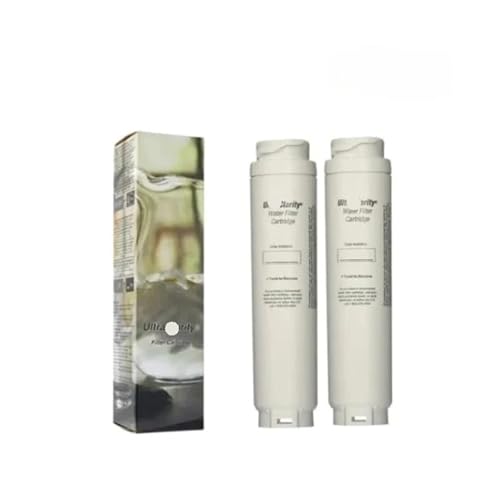 Ersetzen Sie Den Kühlschrank-Wasserfilter, Kompatibel Mit Bosch, 11025825 11028820 KWF1000 0060820860 644845 B36CL80ENS RA450010 Kühlschrank-Wasserfilter, Kühlschrank-Zubehör(L+r) von UDXVUXCX