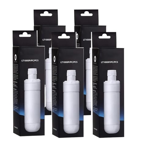 Ersetzen Sie Den Wasserfilter Des Kühlschranks, Kompatibel Mit LG, Lt1000P, Haushaltswasserreiniger, Osmose-Kühlschrank-Eis- Und Wasserfilter, Kühlschrankzubehör(5 PCS) von UDXVUXCX